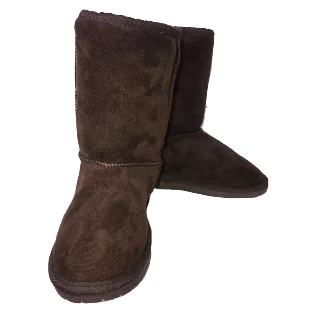 Dawgs Microfiber Women's Dark Brown Boots size 5 Excellent condition!